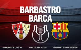 Barca thắng nhọc đội hạng 4 tại sân chơi Cúp Nhà vua TBN