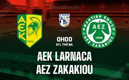 Nhận định AEK Larnaca vs AEZ Zakakiou 0h00 ngày 9/1 (VĐQG Síp 2023/24)