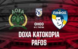 Nhận định Doxa Katokopia vs Pafos 0h00 ngày 9/1 (VĐQG Síp 2023/24)