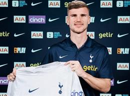 Timo Werner nhận số áo lạ, quyết cùng Tottenham chấm dứt cơn khát danh hiệu