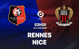 Nhận định bóng đá Rennes vs Nice 3h00 ngày 14/1 (Ligue 1 2023/24)