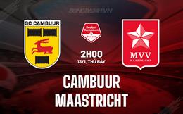Nhận định Cambuur vs Maastricht 2h00 ngày 13/1 (Hạng 2 Hà Lan 2023/24)