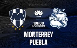 Nhận định - dự đoán Monterrey vs Puebla 10h00 ngày 14/1 (VĐQG Mexico 2024)