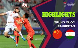 Highlights Trung Quốc - Tajikistan | VAR "cầm hòa" hai đội | Bảng A Asian Cup 2023