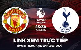 Xem trực tiếp MU vs Tottenham Ngoại Hạng Anh 14/1/24 ở đâu ?