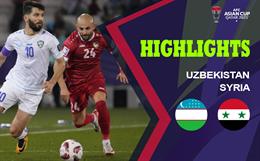 Video Uzbekistan vs Syria (Bảng B Asian Cup 2023): Nỗ lực bất thành