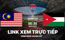 Trực tiếp Malaysia vs Jordan link xem VTV5 Asian Cup 16/1/2024