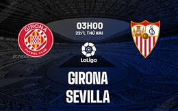 Nhận định bóng đá Girona vs Sevilla 3h00 ngày 22/1 (La Liga 2023/24)