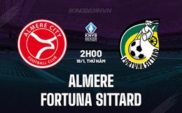 Nhận định Almere vs Fortuna Sittard 2h00 ngày 18/1 (Cúp QG Hà Lan 2023/24)