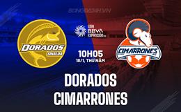 Nhận định Dorados vs Cimarrones 10h05 ngày 18/1 (Hạng 2 Mexico 2024)