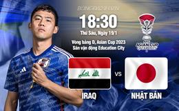 Thắng bất ngờ Nhật Bản, Iraq sớm giành quyền vào vòng 1/8 Asian Cup 2023