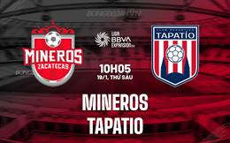 Nhận định Mineros vs Tapatio 10h05 ngày 19/1 (Hạng 2 Mexico 2023/24)