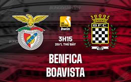 Nhận định Benfica vs Boavista 3h15 ngày 20/1 (VĐQG Bồ Đào Nha 2023/24)