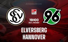 Nhận định Elversberg vs Hannover 19h00 ngày 20/1 (Hạng 2 Đức 2023/24)