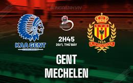 Nhận định bóng đá Gent vs Mechelen 2h45 ngày 20/1 (VĐQG Bỉ 2023/24)