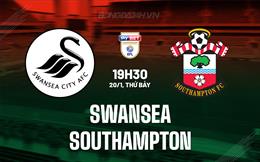 Nhận định Swansea vs Southampton 19h30 ngày 20/1 (Hạng Nhất Anh 2023/24)
