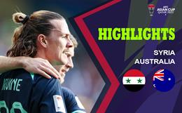 Highlights Syria - Australia | "Chuột túi" có vé đi tiếp | Bảng B Asian Cup 2023