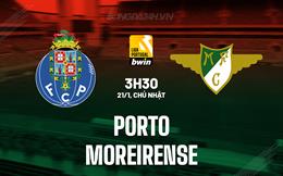 Nhận định Porto vs Moreirense 3h30 ngày 21/1 (VĐQG Bồ Đào Nha 2023/24)