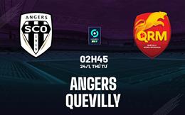 Nhận định bóng đá Angers vs Quevilly 2h45 ngày 24/1 (Hạng 2 Pháp 2023/24)