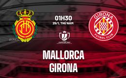 Nhận định bóng đá Mallorca vs Girona 1h30 ngày 25/1 (Cúp Nhà vua TBN 2023/24)