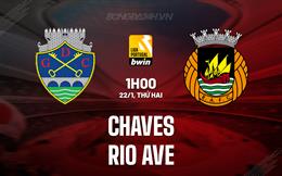 Nhận định Chaves vs Rio Ave 1h00 ngày 22/1 (VĐQG Bồ Đào Nha 2023/24)