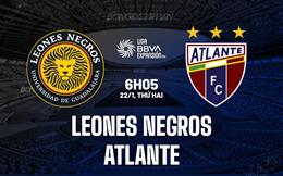 Nhận định Leones Negros vs Atlante 06h05 ngày 22/1 (Hạng 2 Mexico 2023/24)