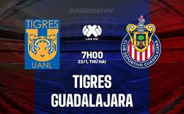 Nhận định Tigres vs Guadalajara 7h00 ngày 22/1 (VĐQG Mexico 2023/24)
