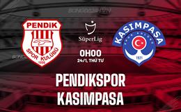 Nhận định Pendikspor vs Kasimpasa 0h00 ngày 24/1 (VĐQG Thổ Nhĩ Kỳ 2023/24)
