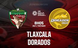 Nhận định Tlaxcala vs Dorados 8h05 ngày 25/1 (Hạng 2 Mexico 2023/24)