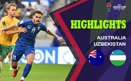 Highlights Australia - Uzbekistan | Cả hai đều đi tiếp | Bảng B Asian Cup 2023