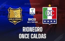 Nhận định Rionegro vs Once Caldas 8h20 ngày 26/1 (VĐQG Colombia 2024)