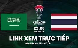 Trực tiếp VTV5 Saudi Arabia vs Thái Lan link xem Asian Cup 2023