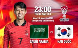 Thắng Saudi Arabia trên chấm luân lưu 11m, Hàn Quốc vào tứ kết Asian Cup 2023