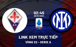 Link xem trực tiếp Fiorentina vs Inter Milan 2h45 ngày 29/1/2024