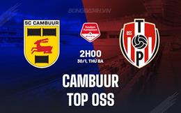Nhận định Cambuur vs TOP Oss 2h00 ngày 30/1 (Hạng 2 Hà Lan 2023/24)