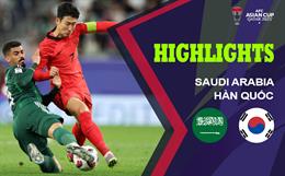 Highlights Saudi Arabia - Hàn Quốc | Kịch tính, gay cấn và cảm xúc | Vòng 1/8 Asian Cup 2023