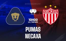 Nhận định Pumas vs Necaxa 10h00 ngày 1/2 (VĐQG Mexico 2023/24)