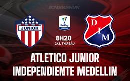 Nhận định Atletico Junior vs Independiente Medellin 8h20 ngày 2/2 (VĐQG Colombia 2024)