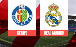 Link xem trực tiếp Getafe vs Real Madrid 3h00 ngày 2/2/2024