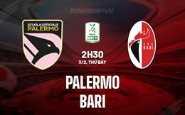 Nhận định - dự đoán Palermo vs Bari 2h30 ngày 3/2 (Hạng 2 Italia 2023/24)