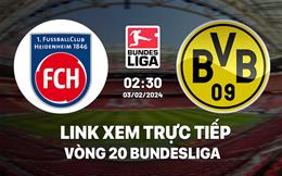Link xem trực tiếp Heidenheim vs Dortmund 2h30 ngày 3/2/2024