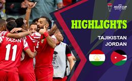 Video Tajikistan vs Jordan (Tứ kết Asian Cup 2023): Hiện tượng dừng chân