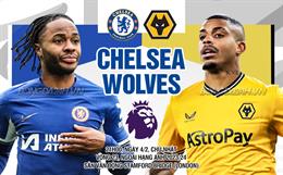 Nhận định Chelsea vs Wolves (21h00 ngày 4/2): Chờ The Blues vượt khó