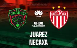 Nhận định - dự đoán Juarez vs Necaxa 6h06 ngày 4/2 (VĐQG Mexico 2023/24)