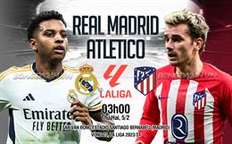Nhận định Real vs Atletico (03h00 ngày 5/2): Los Blancos đòi nợ