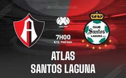 Nhận định Atlas vs Santos Laguna 7h00 ngày 5/2 (VĐQG Mexico 2023/24)
