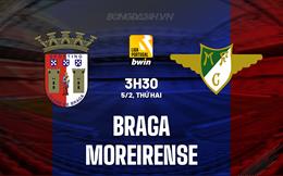 Nhận định Braga vs Moreirense 3h30 ngày 5/2 (VĐQG Bồ Đào Nha 2023/24)