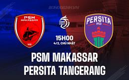 Nhận định PSM Makassar vs Persita Tangerang 15h00 ngày 4/2 (VĐQG Indonesia 2023/24)