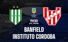 Nhận định Banfield vs Instituto Cordoba 7h30 ngày 6/2 (Argentina Copa de la Liga 2024)