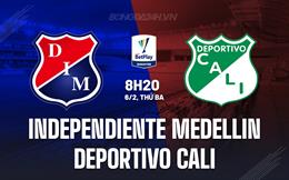 Nhận định Independiente Medellin vs Deportivo Cali 8h20 ngày 6/2 (VĐQG Colombia 2024)